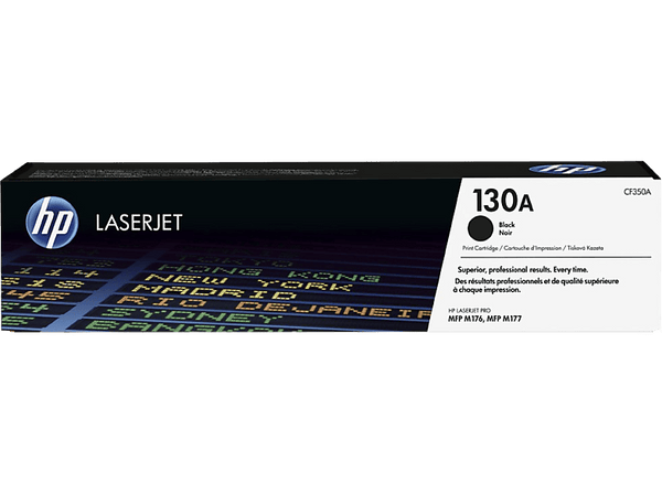 Tóner - HP 130A LaserJet, Negro, CF350A