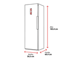 Frigorífico una puerta - Samsung RR40H39GETEF, No frost, 185.8 cm, 387 l, Inox