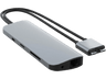 Hub USB - Hyper HD392, 10 Puertos, 5 Gbit/s, Gris