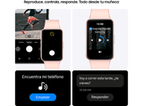 Smartwatch - Samsung Galaxy Fit3, 40mm, 256GB, RAM 16GB, 1.6 AMOLED, IP68, FreeRTOS, BT 5.3, hasta 13h, Pink
