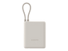 Powerbank - Xiaomi PN104183, 10000 mAh, 1x USB-C, 1x USB-A, 33W, Cable Integrado, Tan