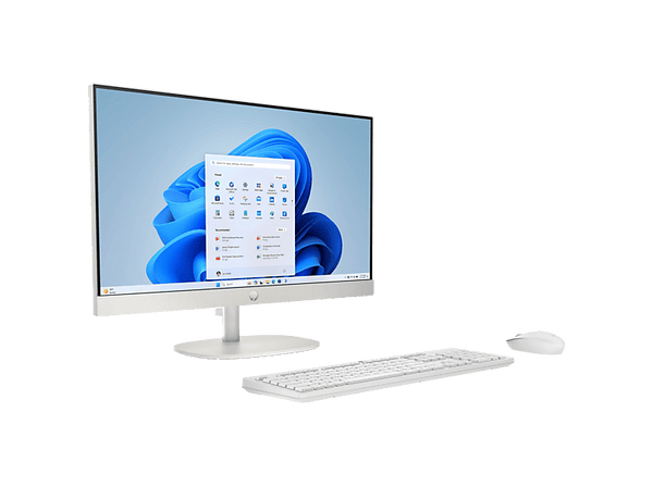 All in One - HP 24-cr2002ns 23,8" Full HD, Intel® Core™ Ultra 5 225U, 16 GB RAM, 512 GB SSD, UHD Graphics, Windows 11 Home, Blanco
