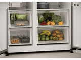 Frigorífico americano - KOENIC KDD 211 C NF IN, No Frost, 177 cm, 592 l, Side-by-Side, Libre Instalación, Touch Control, Dark Inox
