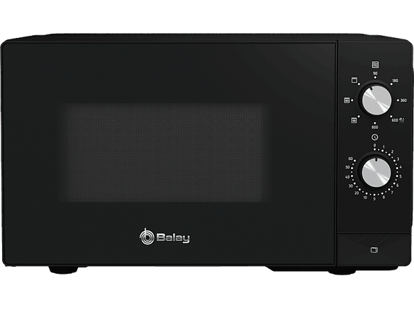 Microondas con grill - Balay 3WG3112X2, 1270 W, 5 potencias, 20 l, Negro