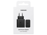 Cargador de pared - Samsung EP-T6010NBEGWW, 60 W, Super Fast Charging, Sin Cable, Negro