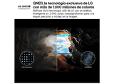 TV QNED MiniLED 50 - LG 50QNED87A6D, UHD 4K, Procesador Inteligente α7 AI Processor 4K Gen8, Smart TV, DVB-T2 (H.265), Ashed Blue