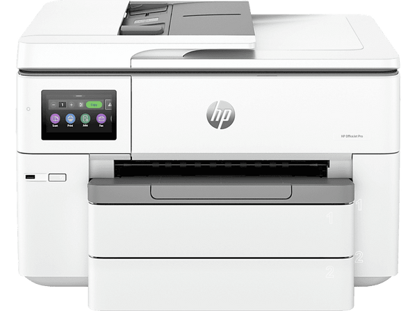 Impresora multifunción - HP OfficeJet Pro 9730e , Tinta, Wi-Fi, Bluetooth Smart, Hasta 500 hojas, Gris