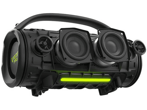 Altavoz inalámbrico - Vieta Pro Mini Thunder 2, 100 W, Bluetooth, 15h Autonomía, IPX6, Negro