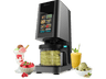 Heladera - Cecotec Gelatec 1800 Touch,  1,35 L, CreamOn, Pantalla TFT táctil, 10 programas, Re-Spin, 3 tarrinas 450 ml, BPA Free, Gris
