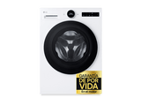 Lavadora carga frontal - LG F4X7513TWS, 13 kg, 1400 rpm, 23 programas, AI Wash™, TurboWash™, Blanco marfil