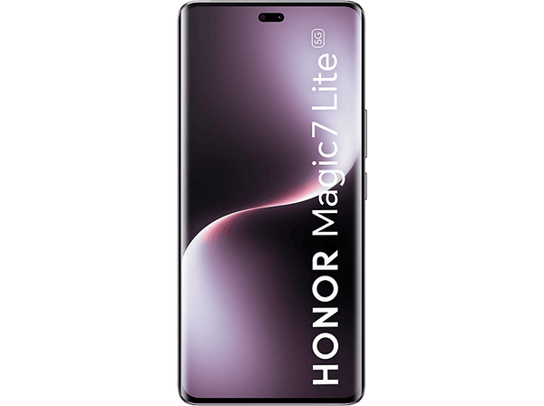 Móvil - Honor Magic7 Lite, Negro, 256GB, 8 GB RAM, 6.78" AMOLED, Qualcomm® Snapdragon® 6 Gen 1 (4nm), 6600 mAh, Cargador 66W