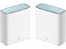Sistema WiFi Mesh - D-Link M32-2 EAGLE PRO AI, Pack 2 Extensores Wi-Fi 6, AX3200, 3200 Mbps, Mesh Inteligente, Blanco