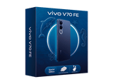Móvil - vivo Bundle V70 FE, Ocean Blue, 512GB, 8GB RAM, 6.83 AMOLED, Dimensity 7360-Turbo, 7000 mAh