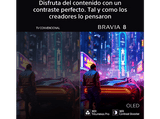 TV OLED 55 - Sony Bravia 8, 4K HDR, Google Smart TV 2024,  Gaming PS5, IMAX Enhanced, Dolby Atmos/Vision, Chromecast, Apple Airplay, 120Hz, 55XR80