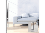 Soporte TV - Hama 00220843, Pantalla de 94 a 305 cm (37 a 120), VESA 1100 x 600, Carga máx. 100 kg, Fijo, Negro