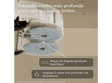 Robot friegasuelos - IRobot Roomba® 415 Combo, 20 000 Pa, Autonomía de 90 días, Antienredos, Blanco
