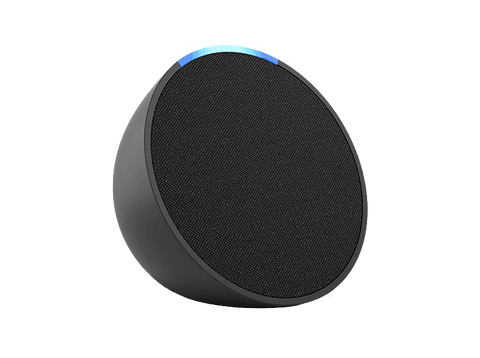 Altavoz inteligente - Amazon Bundle Blink Mini y Echo Pop, Vigilancia Full HD día y noche, Control por Voz, Blanco/Negro