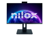 Monitor - Nilox NXM24REGWEB01, 23.8 Full-HD, 75 Hz, 5 ms, IPS (Conmutación en el plano), Altura Ajustable, Webcam
