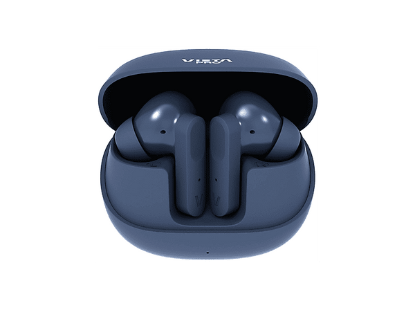 Auriculares True Wireless - Vieta Done 5, Autonomía 25 h, Cancelación activa de ruido ANC, Bluetooth, Azul