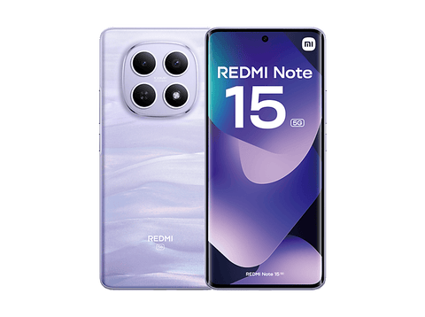 Móvil - Xiaomi Redmi Note 15 5G, Púrpura, 256 GB, 8 GB RAM, 6.77
