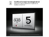 TV OLED 55 - LG OLED55G54LW, OLED 4K, Procesador Inteligente α11 AI Processor 4K Gen2, Smart TV, Rocky Black