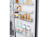 Frigorífico combi - LG GBBW322CPY, No Frost, 203 cm, 465 l, AI Inverter™, DoorCooling+™, ThinQ AI™, Inox antihuellas