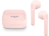 Auriculares True Wireless - Vieta Pro Done 4, Hasta 20 h, IPX 4, Touch Control, Rosa