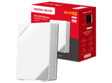 Router - Mercusys MB520-5G WiFi 6, 2402 Mbps, Ranura Nano SIM, Puerto LAN/WAN 2.5G, Hasta 256 Dispositivos, Compatible con EasyMesh y VoLTE, Blanco