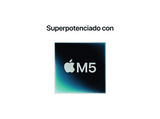 Apple MacBook Pro (2025) 14,2, Chip M5, CPU de 10 núcleos, GPU de 10 núcleos, 16 GB RAM, 1 TB SSD, Negro