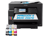 Impresora tinta - Epson EcoTank ET-16655, Multifunción, Pantalla Táctil, A3, Wi-Fi, Negro