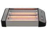 Tostadora - Jata JETT1590, 1000 W, 6 Niveles de Tostado, Control Táctil, Gris