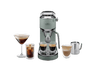 Cafetera express - De'Longhi EC890.GR Dedica Duo Cold Brew, 15 bar, 1450 W, 1.1 l, Capacidad para 2 tazas, Verde jade