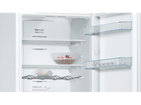 Frigorífico combi - BOSCH KGN362WED, Serie 4, Total No Frost, 186 cm, 326 l, Cajón VitaFresh, Sistema MultiAir Flow, Blanco