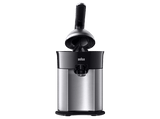 Exprimidor - Braun Exprimidor eléctrico CitrusQuick 7 CJ7050 BK, 160W de potencia, Acero inoxidable, Negro