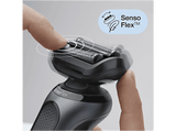 Afeitadora - Braun Series 6 60-N1200s, Recortadora de precisión, Eléctrica, Autonomía 50 min, Gris