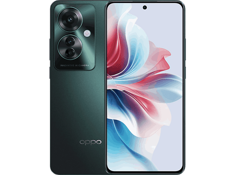 Móvil - OPPO Reno 11 F, Verde, 256GB, 8GB RAM, 6.7