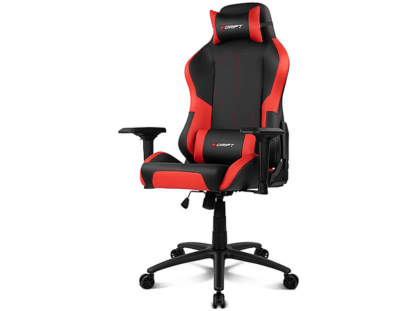 Silla gaming - Drift DR250, Reposabrazos 4D, Cojín cervical y lumbar, Reclinable, Giratorio
