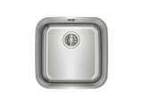Fregadero - Teka BE 40.40 1C, Bajo encimera, Mueble de 50 cm, Acero inoxidable