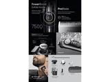 Barbero - Braun Series 9 BT9520, 7 Accesorios para barba, 52 ajustes de longitud, Bloqueo de precisión, Lámina ProBlade, PowerBoost, Wet&Dry, Cromo