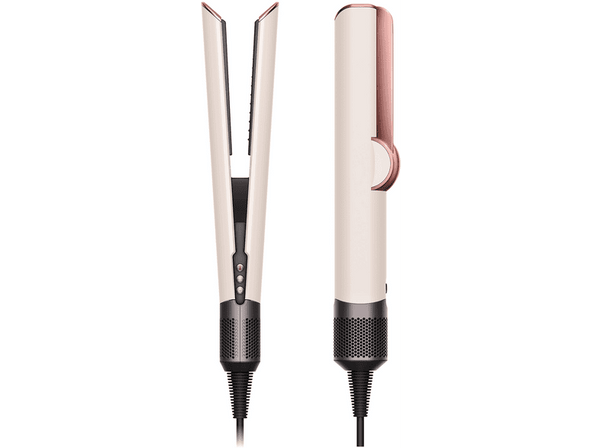 Plancha secador - Dyson Airstrait™, Alisado Mojado a Seco, 1600W, 4 Niveles temperatura, 3 Niveles potencia, Con peine integrado, Ceramic Pink