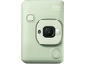 Cámara instantánea - Fujifilm Instax Mini LiPLay, 86 mm x 54 mm, Imágenes JPEG, 2560 × 1920 píxeles, Matcha Green