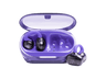 Auriculares True Wireless - JBL Soundgear Clips, 32h Autonomía, 4 Micrófonos, IP54, Conexión Multipunto y Emparejamiento Rápido, Morado