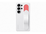 Funda - Samsung Standing Grip con soporte, Para Samsung Galaxy S25 Ultra, Blanco