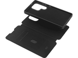 Funda móvil - ISY ISC-3150, Para Samsung Galaxy S25 Ultra, Funda abatible, Negro
