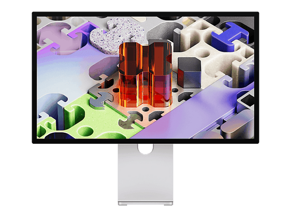 Apple Studio Display XDR, 27", Vidrio estándar, 120 Hz, Pantalla Retina 5K, Soporte de inclinación y altura ajustable, Plata