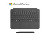 Teclado  - Microsoft Surface Pro 12, Conexión Magnética, Retroiluminación, Incluye Pen, Slate
