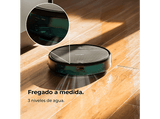 Robot aspirador - Cecotec Conga M10 X-Treme, 120 min, Navegación giroscópica ordenada, 2000 Pa presión succión, Negro