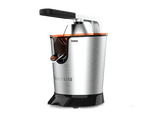 Exprimidor - Taurus Easy Press 1000 Legend SQ1000X, 0,65 l, 1000 W, Antigoteo, Acero inoxidable, Libre de BPA, Plateado