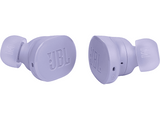 Auriculares True Wireless - JBL Tune Buds, Bluetooth, Cancelación de ruido, Micrófono, 8h, Morado