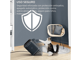 Calefactor - Rowenta Instant Comfort, 2000 W, 4 modos, 35 m², Muy silencioso, Antivuelco, Apagado automático, Temporizador, Modo Eco, Compacto, Azul